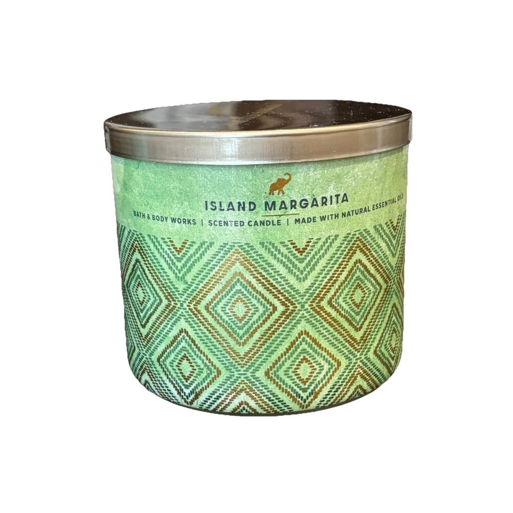 Island Margarita Bath & Body Works 3 Wick Candle NEW IN BOX
